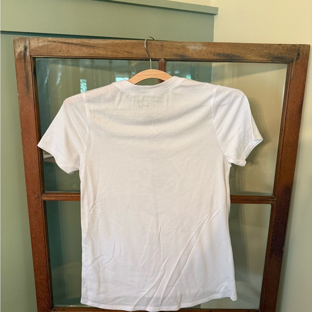 Disney Stitch Character Lilo & Stitch Graphic Short Sleeve White Tee Size Small - Picture 2 of 3